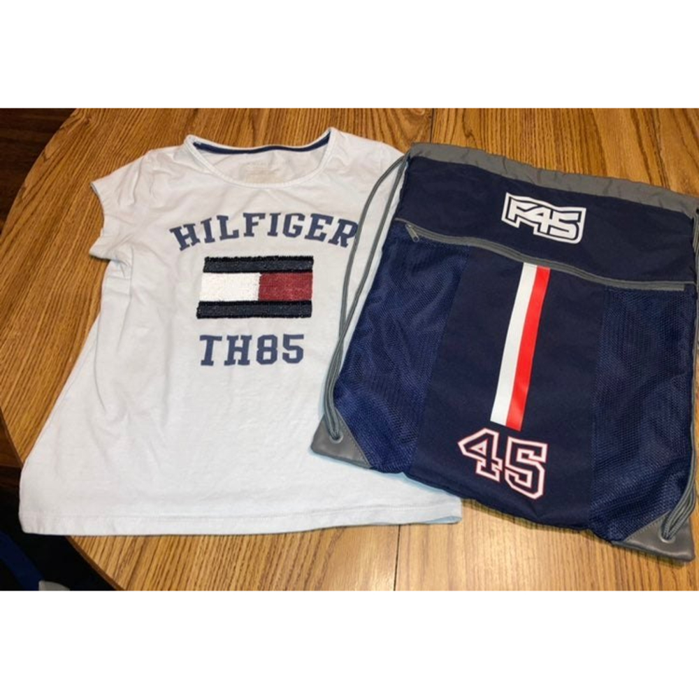Tommy Hilfiger Girls Large (12-14) PLUS FREE Bag